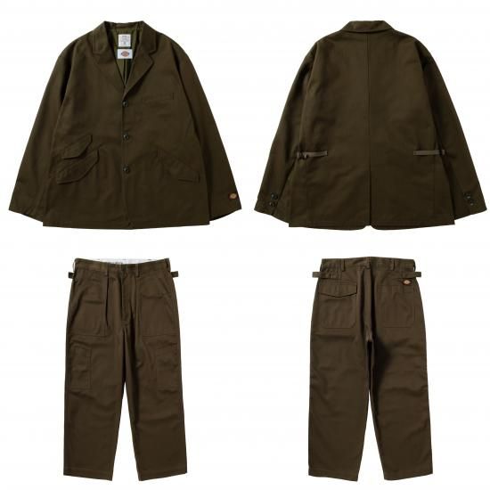 NEXUSVII/ネクサスセブン】× Dickies MIL. OFFICER SET UP(OLIVE NEXUSVII/ネクサスセブン】× Dickies MIL. OFFICER SET UP(OLIVE