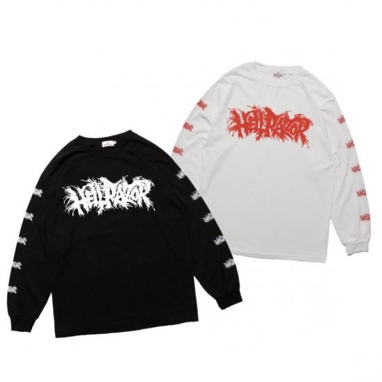 Hellrazor ヘルレイザー　ハーフジップシャツ　長袖 Hellrazor ヘルレイザー ハーフジップシャツ 長袖