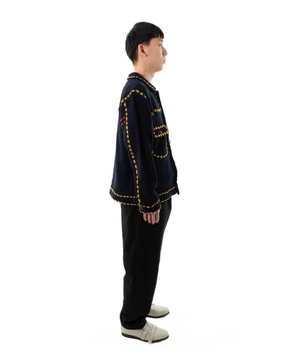 PHINGERIN/フィンガリン】PG1 KNIT(NAVY) - 「PLACE/プレイス PHINGERIN/フィンガリン】PG1 KNIT(NAVY) - 「PLACE/プレイス