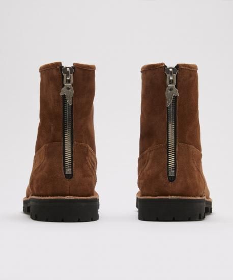 BLOHM/ブローム】SHOT BOOTS(BROWN) - 「PLACE/プレイス」UNUSED、is