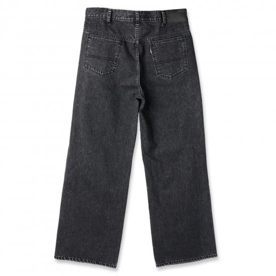 JieDa Loose Fit Jeans ブラックフレアSサイズ JieDa Loose Fit Jeans ブラックフレアSサイズ