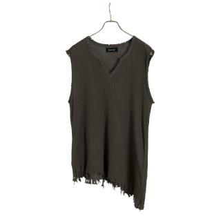 <img class='new_mark_img1' src='https://img.shop-pro.jp/img/new/icons14.gif' style='border:none;display:inline;margin:0px;padding:0px;width:auto;' />Lamrof/աBoro Slanted Sleeveless(Khaki)