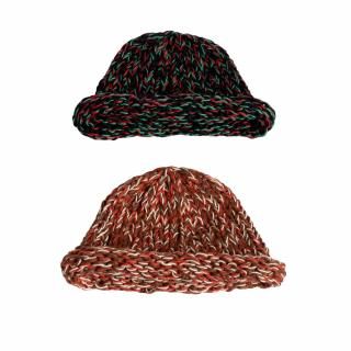 【超特価sale開催】  Lamrof/ラムロフ】× INDIETRO ASSOCIATION Four Different Yarns 帽子