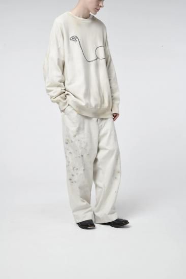 BOWWOW/バウワウ】STAINED WORK TROUSERS - 「PLACE/プレイス」UNUSED