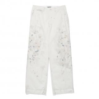 <img class='new_mark_img1' src='https://img.shop-pro.jp/img/new/icons14.gif' style='border:none;display:inline;margin:0px;padding:0px;width:auto;' />BOWWOW/Х復STAINED WORK TROUSERS