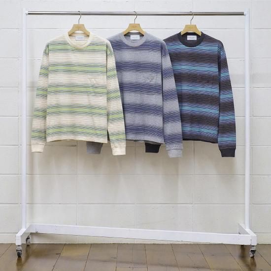 UNUSED/アンユーズド】US2485 Long sleeve border T-shirt