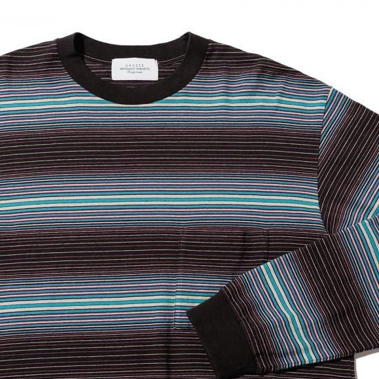 UNUSED/アンユーズド】US2485 Long sleeve border T-shirt