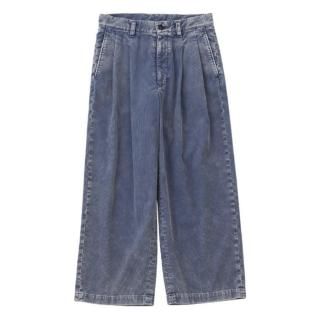 <img class='new_mark_img1' src='https://img.shop-pro.jp/img/new/icons14.gif' style='border:none;display:inline;margin:0px;padding:0px;width:auto;' />URU/2 TUCK PANTS(F.BLUE)