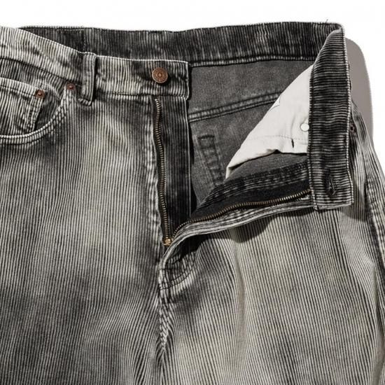 パンツ unused 25ss UW1151 Corduroy Wide Pants UNUSED / UW1151 CORDUROY WIDE PANTS (BLACK) | AfterSchool