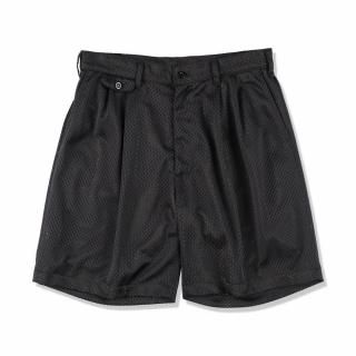 <img class='new_mark_img1' src='https://img.shop-pro.jp/img/new/icons14.gif' style='border:none;display:inline;margin:0px;padding:0px;width:auto;' />is-ness/ͥDOUBLE MESH TWOTUCK SHORTS(BLACK x KHAKI)