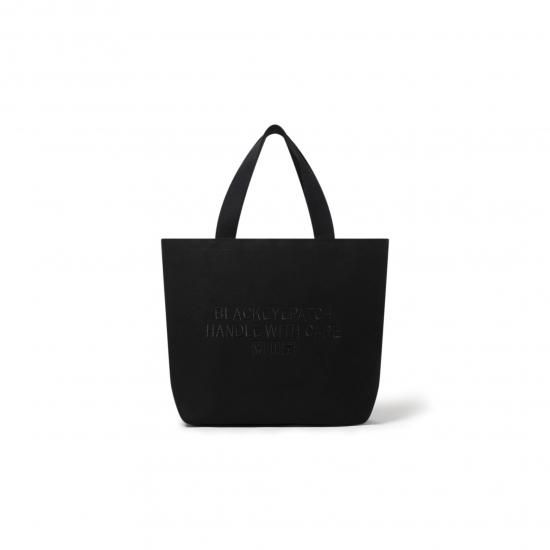 HWC LABEL TOTE BAG LARGE BLACK ブラックアイパッチ BlackEyePatch《ブラックアイパッチ》 HWC LABEL TOTE BAG LARGE