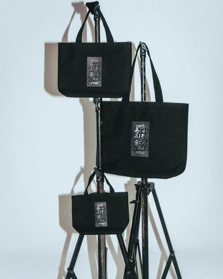 HWC LABEL TOTE BAG LARGE BLACK ブラックアイパッチ HWC LABEL TOTE BAG LARGE – BlackEyePatch