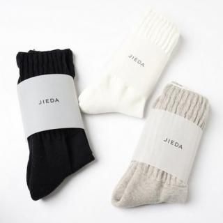 <img class='new_mark_img1' src='https://img.shop-pro.jp/img/new/icons14.gif' style='border:none;display:inline;margin:0px;padding:0px;width:auto;' />JieDa/ORGANIC COTTON RIB SOCKS