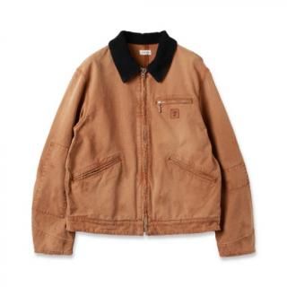 <img class='new_mark_img1' src='https://img.shop-pro.jp/img/new/icons14.gif' style='border:none;display:inline;margin:0px;padding:0px;width:auto;' />JieDa/DUCK DAMAGE ZIP JACKET(BROWN)