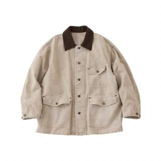 <img class='new_mark_img1' src='https://img.shop-pro.jp/img/new/icons14.gif' style='border:none;display:inline;margin:0px;padding:0px;width:auto;' />URU/COVERALL JACKET(M.BEIGE)