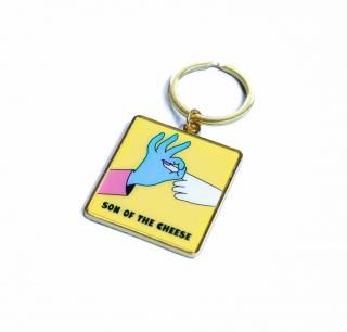 <img class='new_mark_img1' src='https://img.shop-pro.jp/img/new/icons14.gif' style='border:none;display:inline;margin:0px;padding:0px;width:auto;' />SON OF THE CHEESE/ΥХFUCCI KEY CHAIN 'SIGN LANGUAGE'