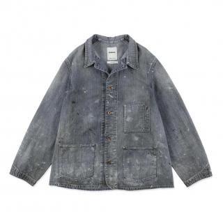 <img class='new_mark_img1' src='https://img.shop-pro.jp/img/new/icons14.gif' style='border:none;display:inline;margin:0px;padding:0px;width:auto;' />BOWWOW/Х復PAINT-STAINED ENGINEER'S COVERALL