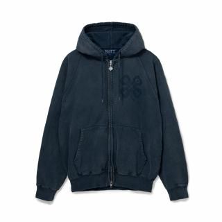 <img class='new_mark_img1' src='https://img.shop-pro.jp/img/new/icons14.gif' style='border:none;display:inline;margin:0px;padding:0px;width:auto;' />BoTT/ܥåȡWashed Lucky Logo Zip Hoodie(Washed Navy)