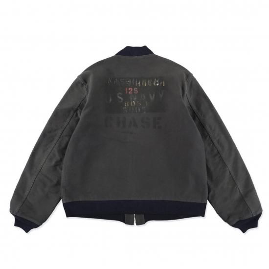 BOWWOW/バウワウ】USN DECK ZIP JACKET AGED - 「PLACE/プレイス