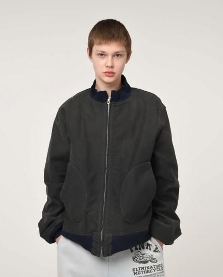 BOWWOW USN DECK ZIP JACKET AGED　XL　バウワウ BOWWOW/バウワウ】USN DECK ZIP JACKET AGED - 「PLACE/プレイス