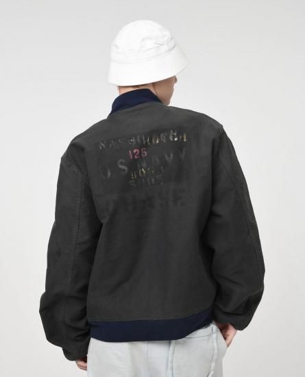 BOWWOW/バウワウ】USN DECK ZIP JACKET AGED - 「PLACE/プレイス