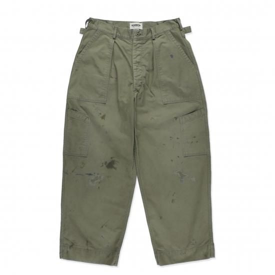BOWWOW/バウワウ】REPAIRED USAF MECHANIC PANTS - 「PLACE/プレイス
