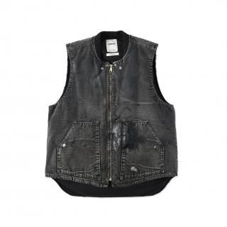 <img class='new_mark_img1' src='https://img.shop-pro.jp/img/new/icons14.gif' style='border:none;display:inline;margin:0px;padding:0px;width:auto;' />BOWWOW/Х復DUCK VEST AGED