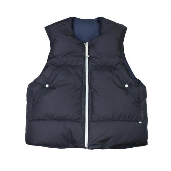 NOROLL ノーロール　VESTAS TWO FACE DOWN NOROLL|ノーロール】VESTAS TWO FACE DOWN(BLACK／NAVY) – STREAM