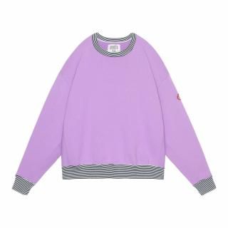 <img class='new_mark_img1' src='https://img.shop-pro.jp/img/new/icons14.gif' style='border:none;display:inline;margin:0px;padding:0px;width:auto;' />【C.E/シーイー】STRIPE RIB SOLID CREW NECK