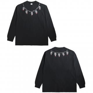 <img class='new_mark_img1' src='https://img.shop-pro.jp/img/new/icons14.gif' style='border:none;display:inline;margin:0px;padding:0px;width:auto;' />exodus/KALI MA L/S T SHIRT(BLACK)