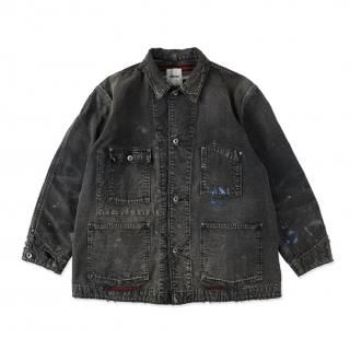 <img class='new_mark_img1' src='https://img.shop-pro.jp/img/new/icons14.gif' style='border:none;display:inline;margin:0px;padding:0px;width:auto;' />BOWWOW/Х復DUCK COVERALL BLANKET LINER AGED