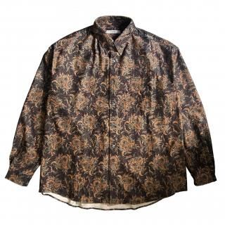 <img class='new_mark_img1' src='https://img.shop-pro.jp/img/new/icons14.gif' style='border:none;display:inline;margin:0px;padding:0px;width:auto;' />exodus/BUDS PAISLEY B.D SHIRT(BROWN)