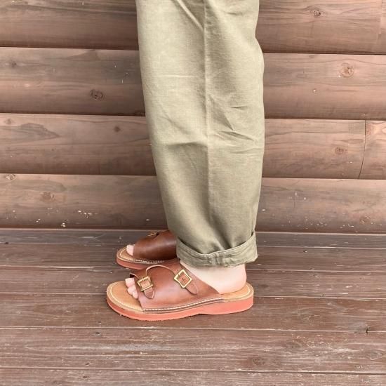 レザーサンダル PARK LODGE SANDALS 〈ZX-0707〉 - OT&E-shibata レザーサンダル PARK LODGE SANDALS 〈ZX-0707〉 - OT&E-shibata