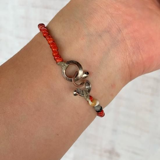 アンティークビーズブレスレット 〈D-715〉 - OT＆E-shibata