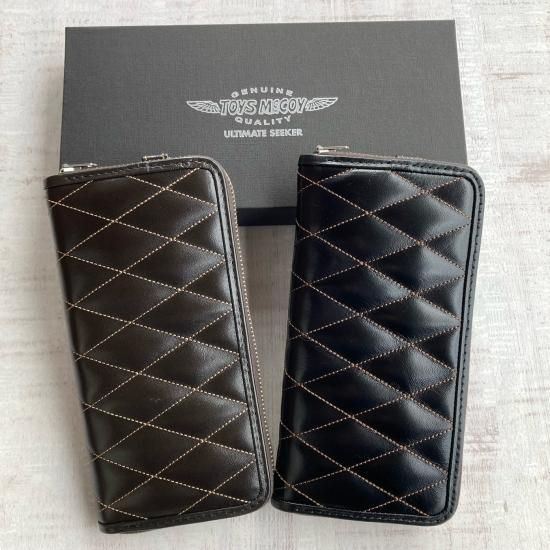 レザーキルト ロングウォレット 〈TMA2419〉 - OT&E-shibata レザーキルト ロングウォレット 〈TMA2419〉 - OT&E-shibata