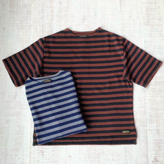 5分袖Tシャツ St.Sampson French Boder Shirt 〈ZY-0407〉 - OT＆E-shibata