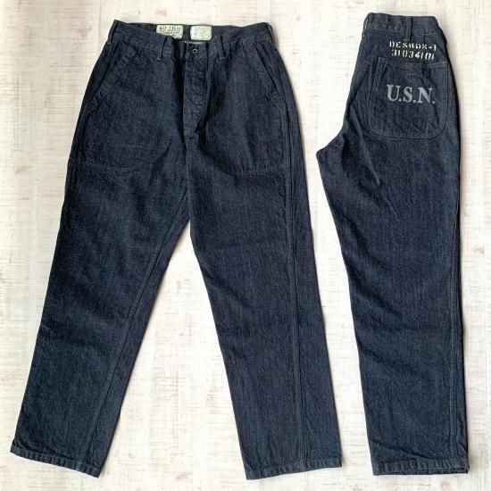 Naval Crew Trousers カスタム〈ZZ-0201〉 - OT&E-shibata Naval Crew Trousers カスタム〈ZZ-0201〉 - OT&E-shibata