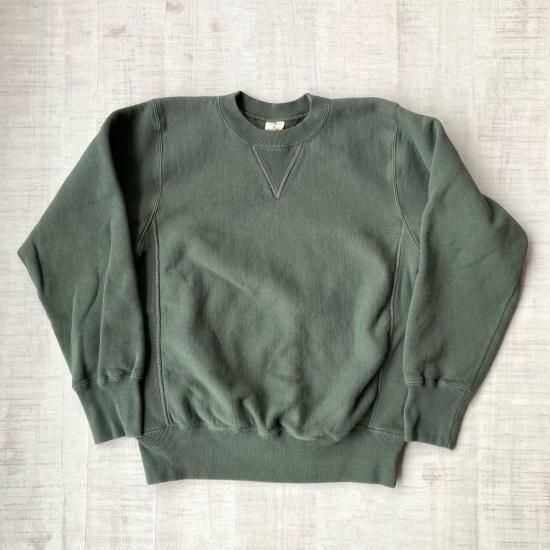 両v しかた ツートン スウェット 茄子紺 両v しかた ツートン スウェット 茄子紺