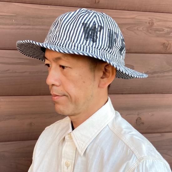 アーミーハット ヒッコリー Doughboy Hat ”Small Gamer アーミーハット ヒッコリー Doughboy Hat ”Small Gamer