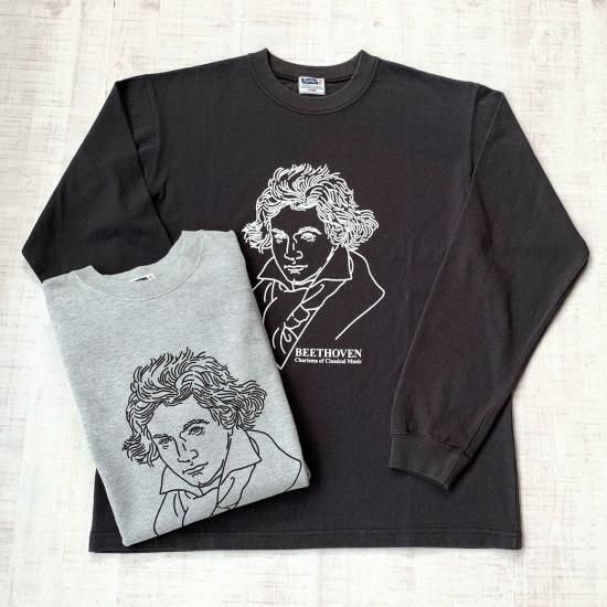 長袖Tシャツ ベートーヴェン 〈24W-PLT-B〉 - OT&E-shibata 長袖Tシャツ ベートーヴェン 〈24W-PLT-B〉 - OT&E-shibata