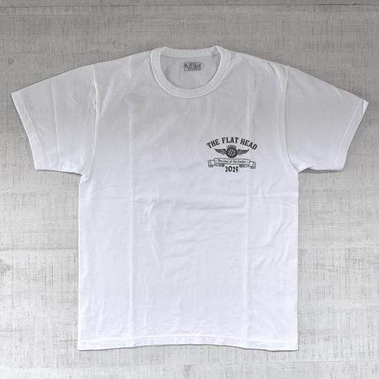 小松美羽×THE FLAT HEAD 2025年干支Tシャツ”巳” 〈FN-THC-KM16