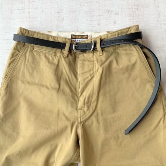 ナローベルト 栃木レザーベルト 〈25S-PNB1〉 - OT＆E-shibata