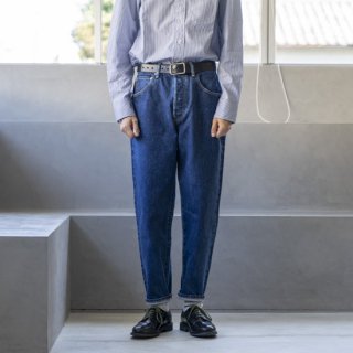 <img class='new_mark_img1' src='https://img.shop-pro.jp/img/new/icons50.gif' style='border:none;display:inline;margin:0px;padding:0px;width:auto;' />HATSKI　Loose Tapered Denim Used ”Blue”［ブルー］