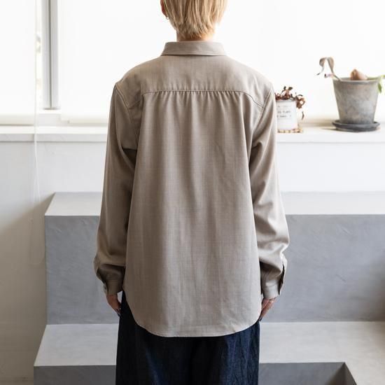 MITTAN ［SH-145］ストレッチNMウールシャツ 3色展開 - Maiden Voyage