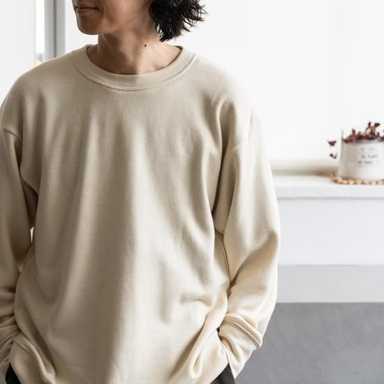 mittan ウールスウェット MITTAN ［T-40］スーパー120's ウール裏毛トレーナー 3色展開 - Maiden