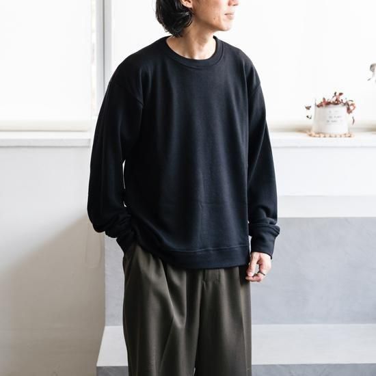 MITTAN ［T-40］スーパー120's ウール裏毛トレーナー 3色展開