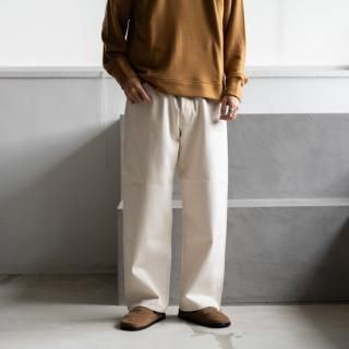 HATSKIWide Tapered Katsuragi Denim EcruɡΥ