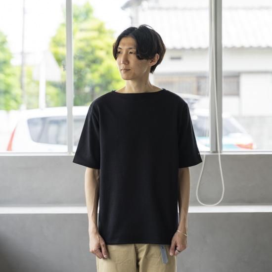 SAINT JAMES OUESSANT SHORT SLEEVE ”NOIR”［黒］ - Maiden Voyage