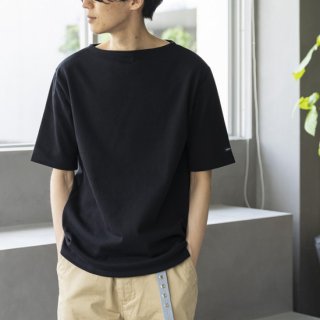 <img class='new_mark_img1' src='https://img.shop-pro.jp/img/new/icons13.gif' style='border:none;display:inline;margin:0px;padding:0px;width:auto;' />SAINT JAMES　OUESSANT SHORT SLEEVE ”NOIR”［黒］