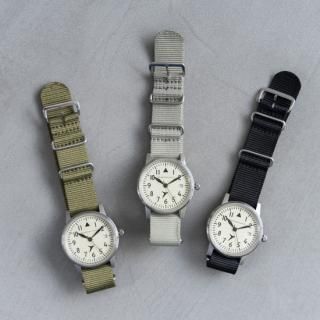 <img class='new_mark_img1' src='https://img.shop-pro.jp/img/new/icons13.gif' style='border:none;display:inline;margin:0px;padding:0px;width:auto;' />MESSERSCHMITTMILITARY WATCH ME109Nylon StrapˡWHITEɡΥۥ磻ȡ